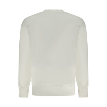 Calvin Klein White Cotton Men Sweater