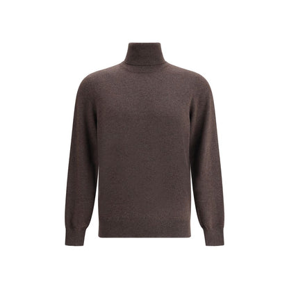 Brunello Cucinelli Brown Cashmere Cashmere Sweater