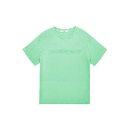 Hinnominate Green Cotton Women T-Shirt