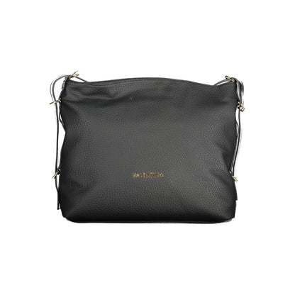 Mario Valentino Black Polyurethane Women Handbag