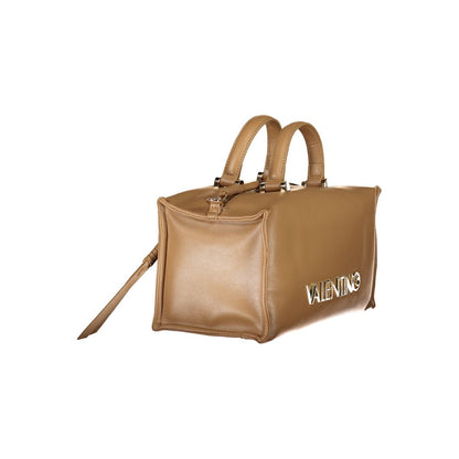 Mario Valentino Beige Polyurethane Women Handbag