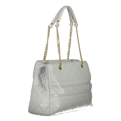 Mario Valentino Grigio Polyurethane Women Handbag