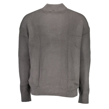 Calvin Klein Gray Cotton Sweater