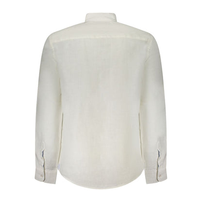 North Sails Bianco Linen Mens Shirt