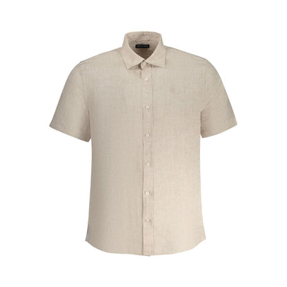 North Sails Beige Linen Men's Shirt