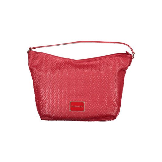 Mario Valentino Rosso Polyurethane Women Handbag