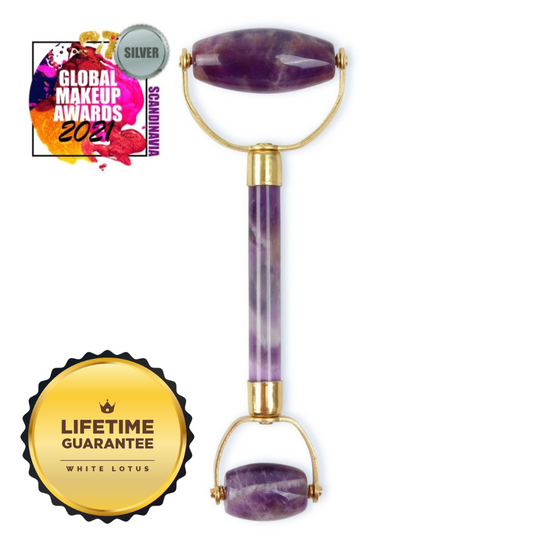 Double Headed Amethyst Roller - The Amethyst Face Roller US-0