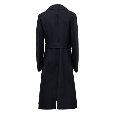 Bottega Veneta Blue Cotton Trench Coat
