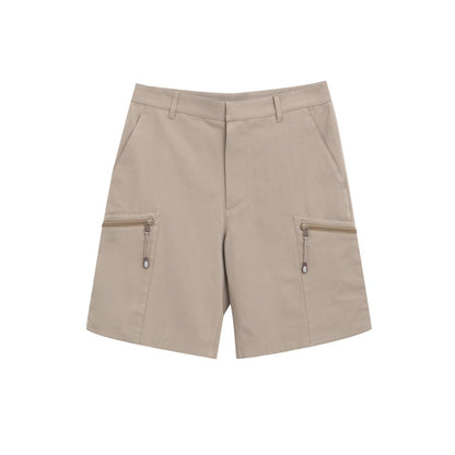 Dior Beige Cotton Cargo Shorts