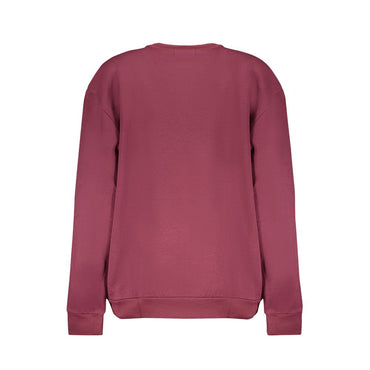 Cavalli Class Purple Cotton Sweater