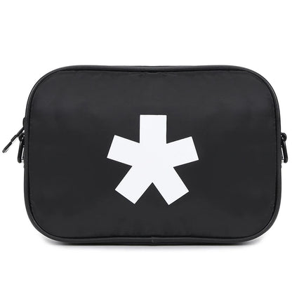 Comme Des Fuckdown Black Polyester Crossbody Bag