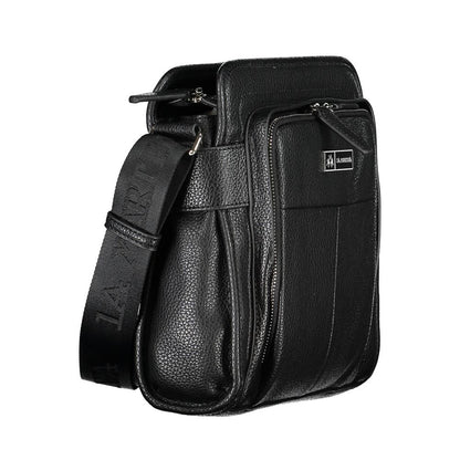 La Martina Black Polyethylene Shoulder Bag