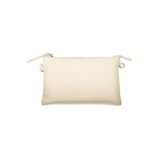 Mario Valentino Beige Polyurethane Women Handbag