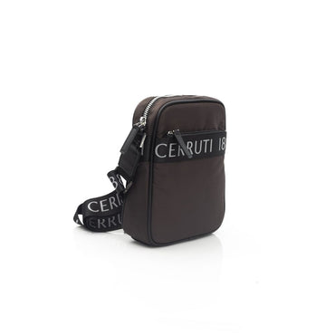 Cerruti 1881 Brown Leather Women Crossbody Bag