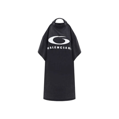 Balenciaga Icon Print T-shirt Dress