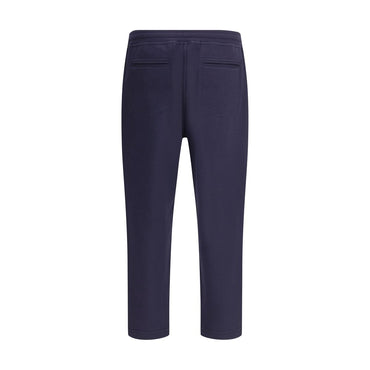 Brunello Cucinelli Blue Cotton Casual Pants