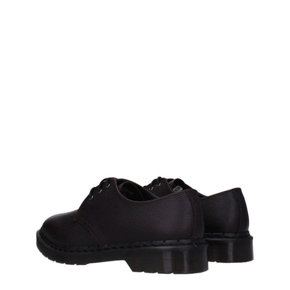 Dr. Martens Purple Leather Oxfords And Derbies