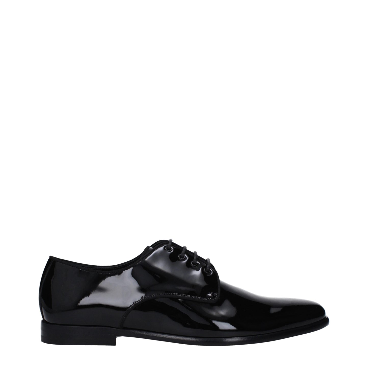 Dolce & Gabbana Black Leather Oxfords And Derbies