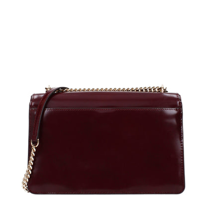 Tory Burch Red Leather Crossbody Bag