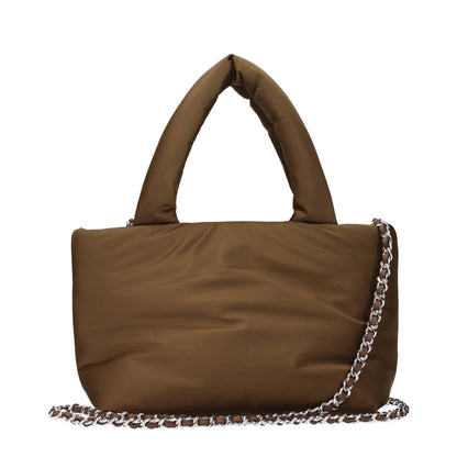 Tory Burch Brown Fabric Handbag