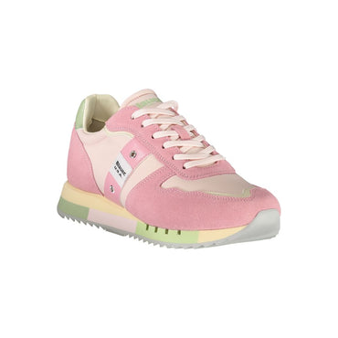 Blauer Pink Leather Women Sneaker
