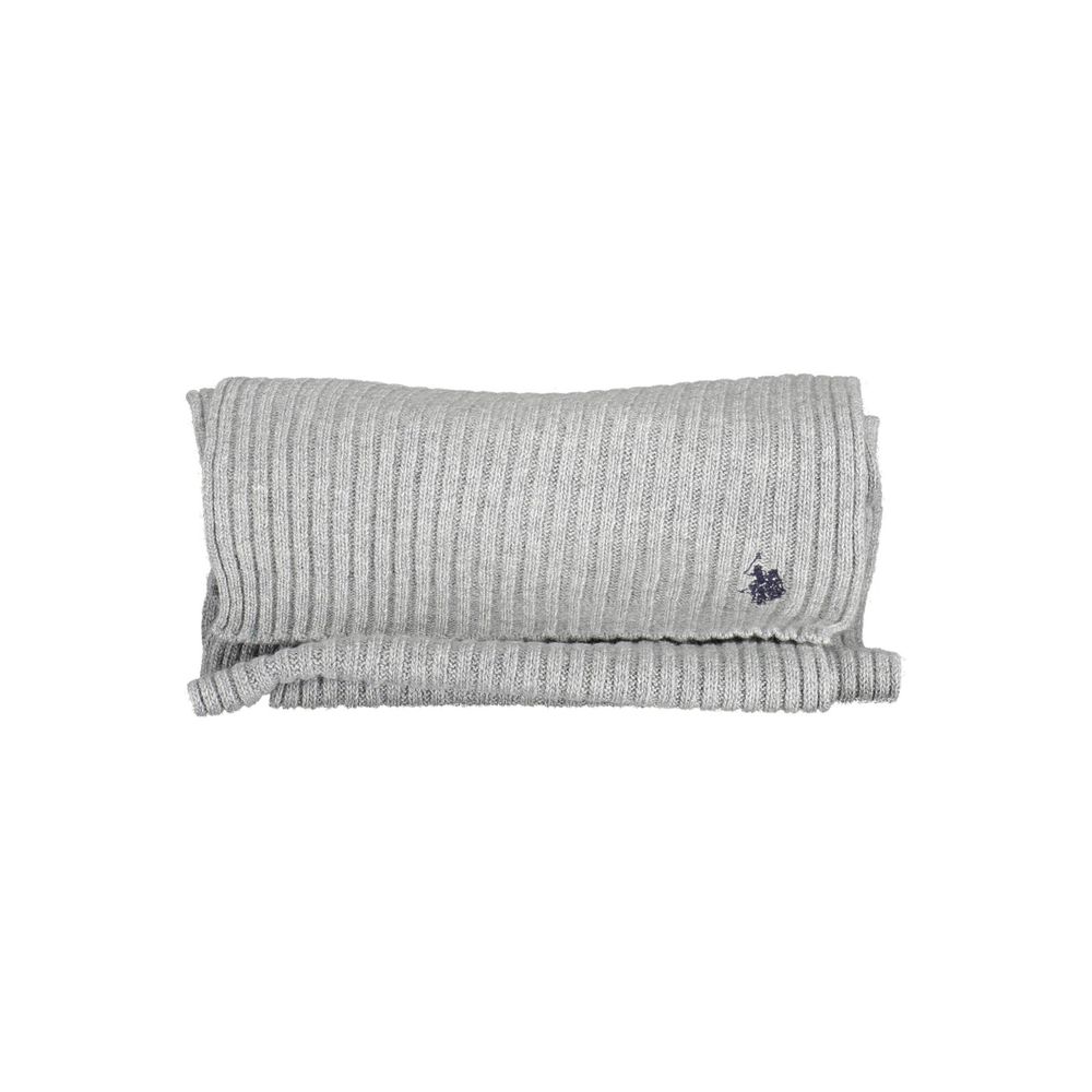 U.S. POLO ASSN. Grigio Wool-Blend Men Scarf