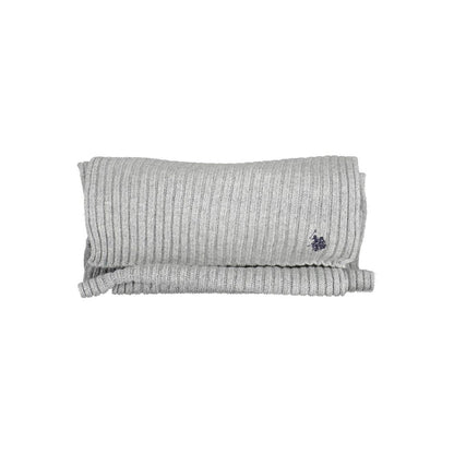 U.S. POLO ASSN. Grigio Wool-Blend Men Scarf