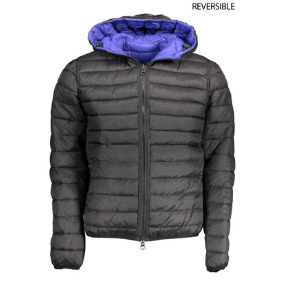 U.S. POLO ASSN. Blue Nylon Men's Reversible Jacket