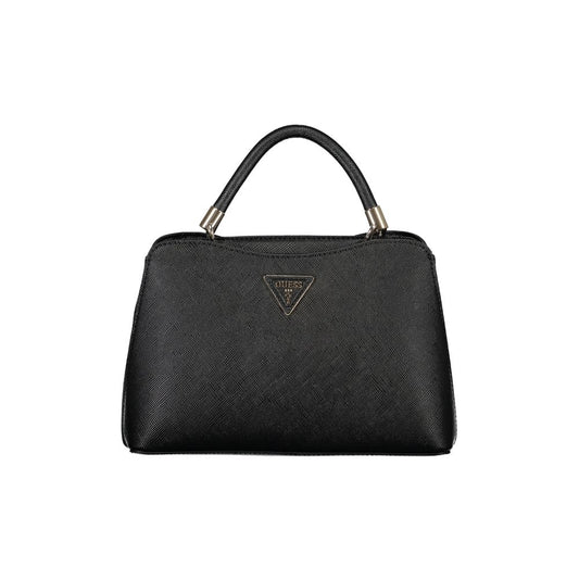 Guess Jeans Black Polyurethane Women Handbag