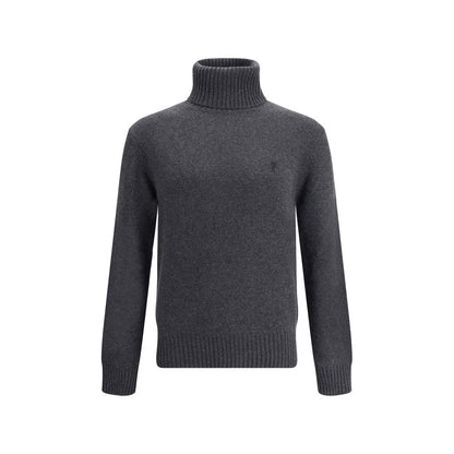 Ami Paris Pull Col Roule Ami De Coeur