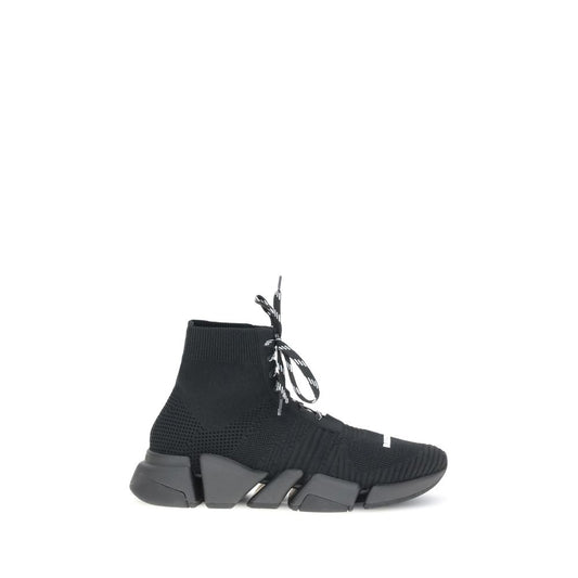 Balenciaga Black Polyester Athletic Sneakers