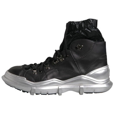 Dolce & Gabbana Black Nylon Boot