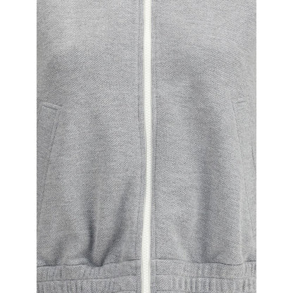 Brunello Cucinelli Gray Viscose Sweatshirt