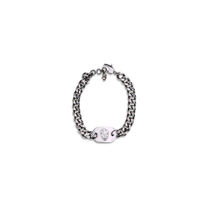 Alexander McQueen Silver Brass Bracelet