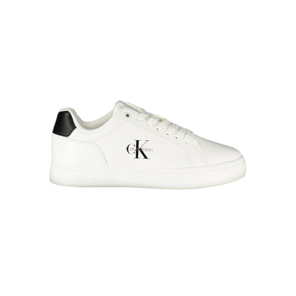 Calvin Klein White Leather Women Sneaker