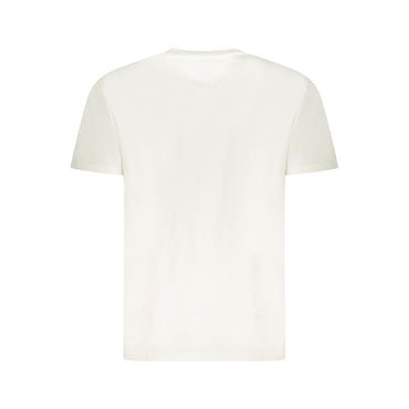Tommy Hilfiger Bianco Cotton Men T-Shirt