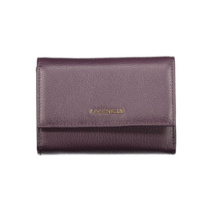 Coccinelle Purple Leather Women Wallet