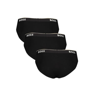 Hugo Boss Black Cotton Men Brief