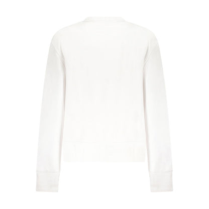 Guess Jeans White Cotton Women's Sweatshirt