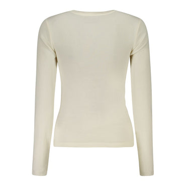 Guess Jeans Bianco Cotton Women T-Shirt