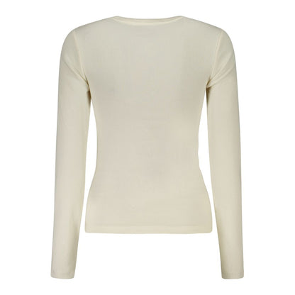 Guess Jeans Bianco Cotton Women T-Shirt