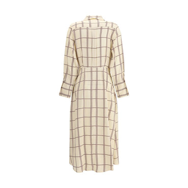 Crida Milano Checked midi Dress