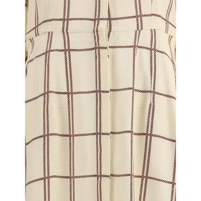 Crida Milano Checked midi Dress