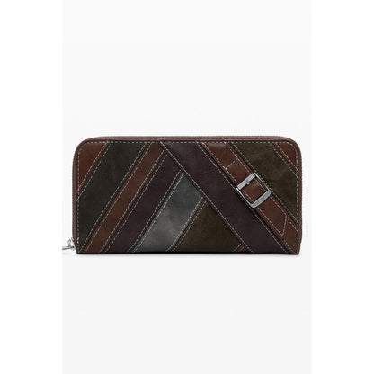 Desigual Brown Polyethylene Wallet