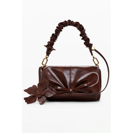 Desigual Brown Polyethylene Handbag