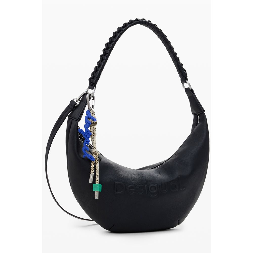 Desigual Black Polyethylene Handbag