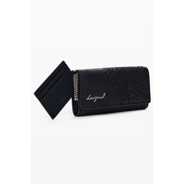 Desigual Black Polyethylene Wallet