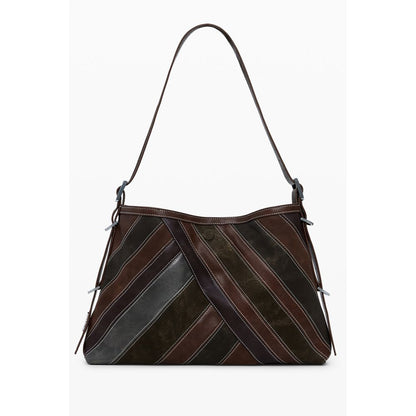 Desigual Brown Polyethylene Handbag