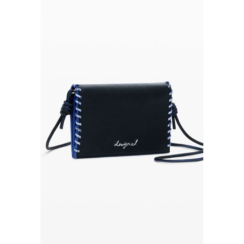 Desigual Black Polyethylene Wallet