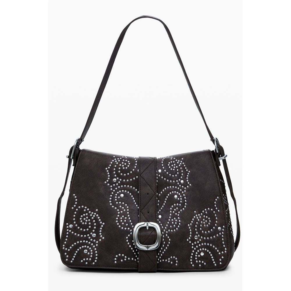 Desigual Brown Polyethylene Handbag